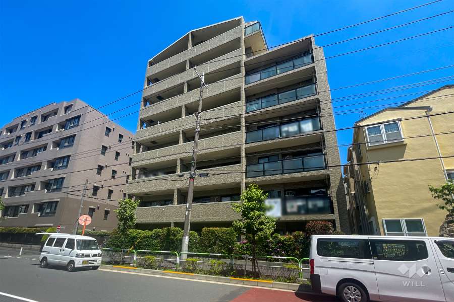 ダイアパレス王子神谷の外観（南東側から）