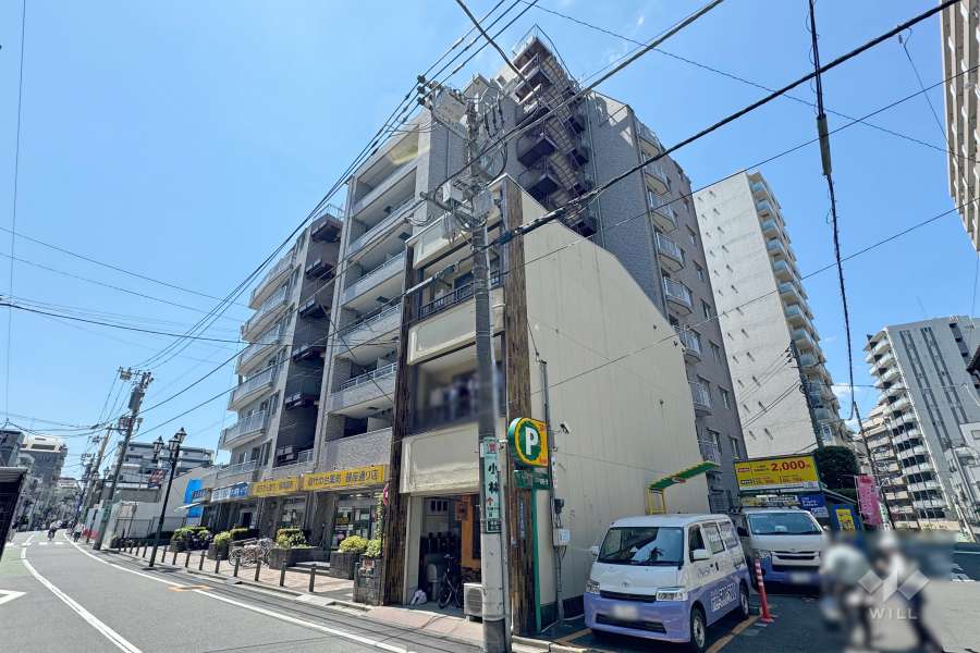 ライオンズステーションプラザ板橋滝野川の外観（北側から）
