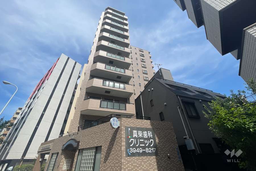 ライオンズマンション西巣鴨の外観（北西側から）