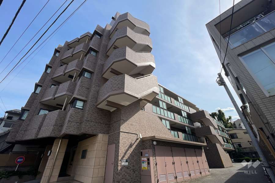 ライオンズマンション東十条第3の外観（北西側から）