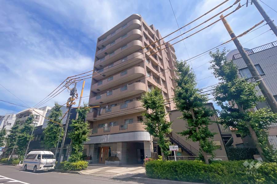ランドステージ王子東京オアシスの外観（北西側から）