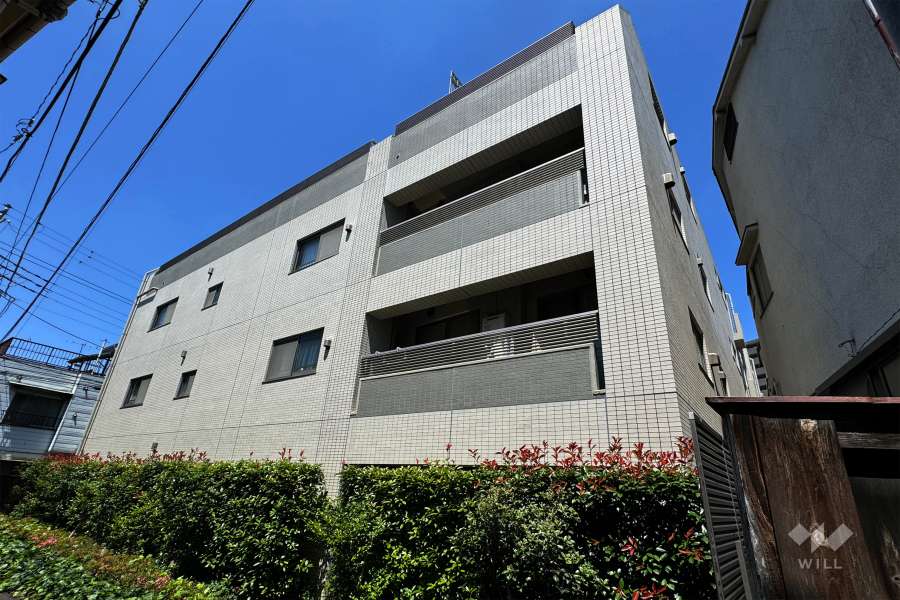 レーベンハイム板橋フィーリアの外観（南東側から）