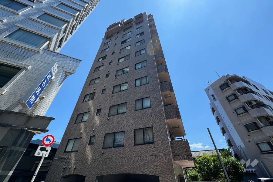 ロイヤルタワー西巣鴨の外観（南西側から）