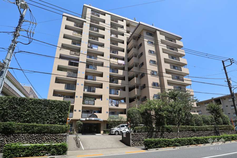 東建滝野川マンションの外観（北西側から）