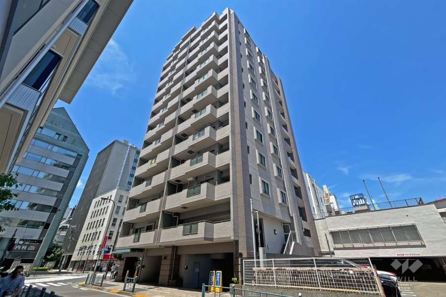 オーベル赤羽プリズムの外観（南東側から）