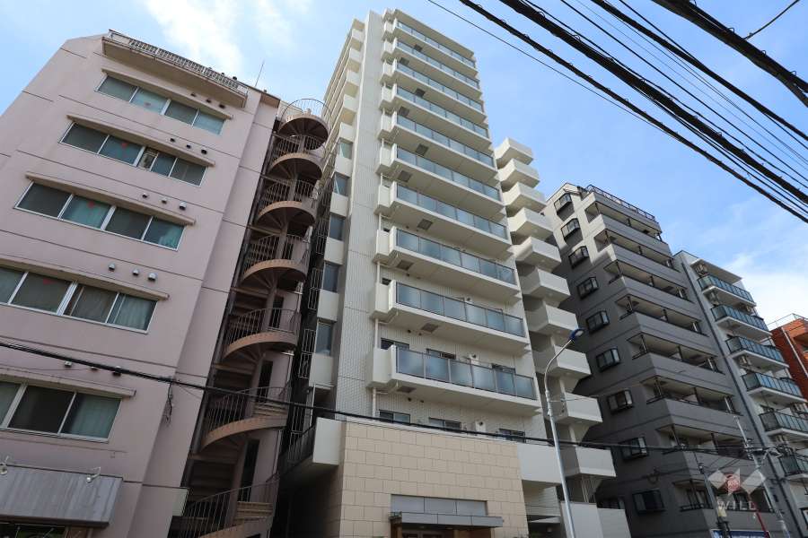 ガーデンホーム東十条の外観（東側から）_1