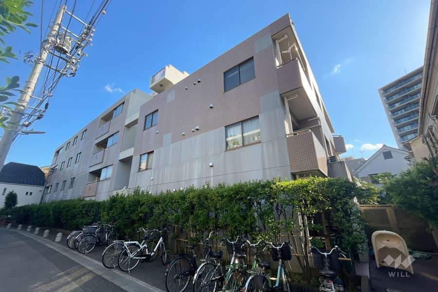 グランドメゾン赤羽の外観（北東側から）