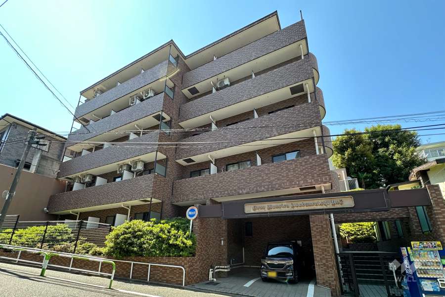 ライオンズマンション赤羽西第2の外観（南東側から）