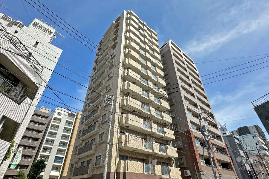 ローヤルシティ赤羽の外観（北西側から）
