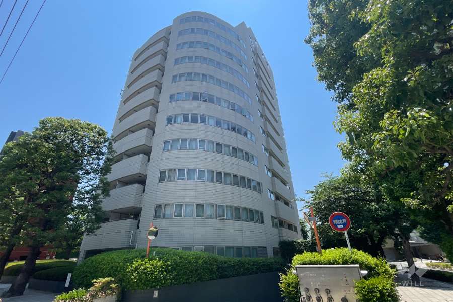 東高西ヶ原ペアシティの外観（東南側から）