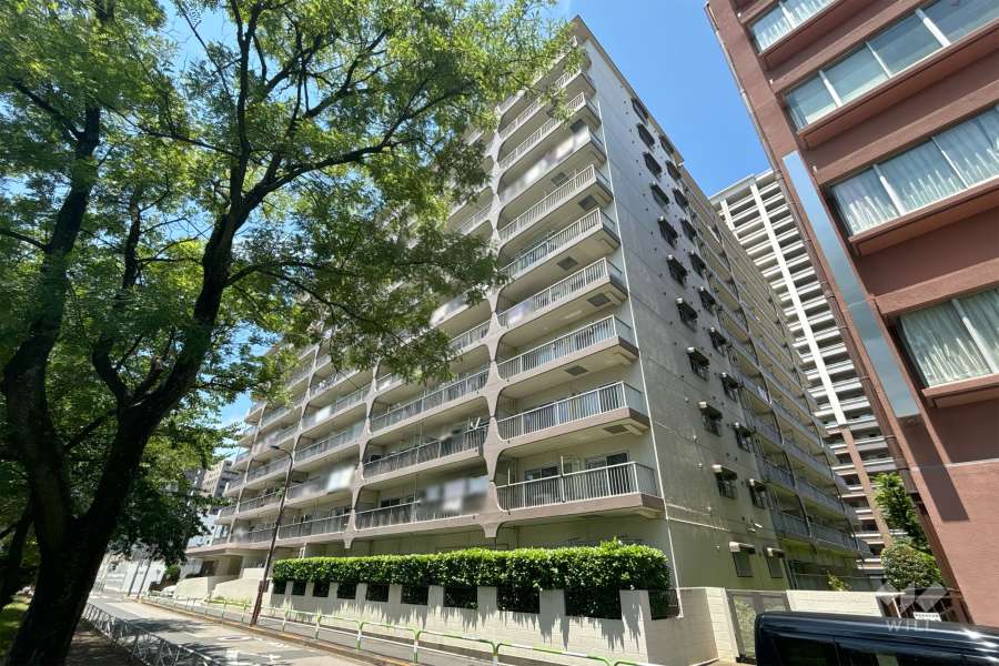 赤羽スカイハイツの外観（南東側から）