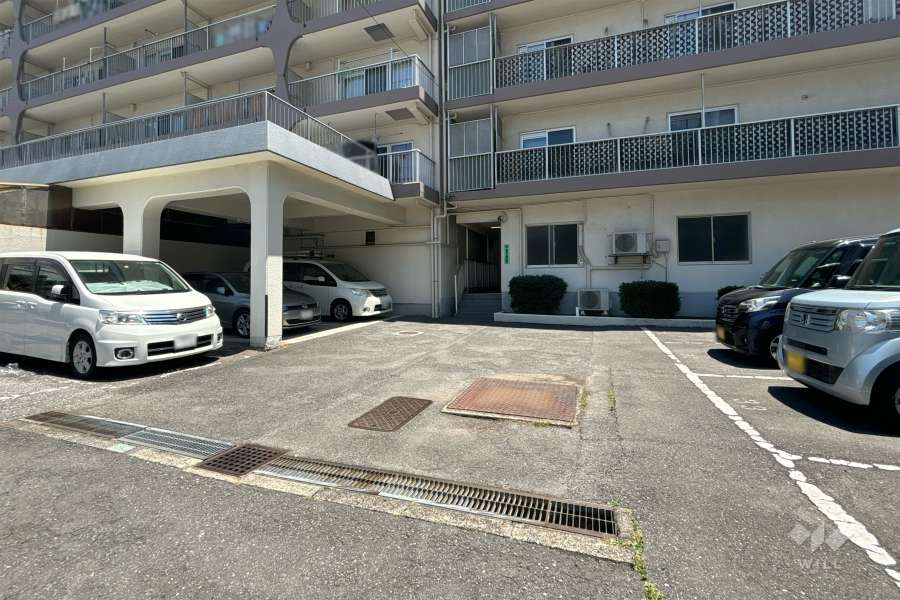 敷地内駐車場（屋外平面式と屋内平面式）　