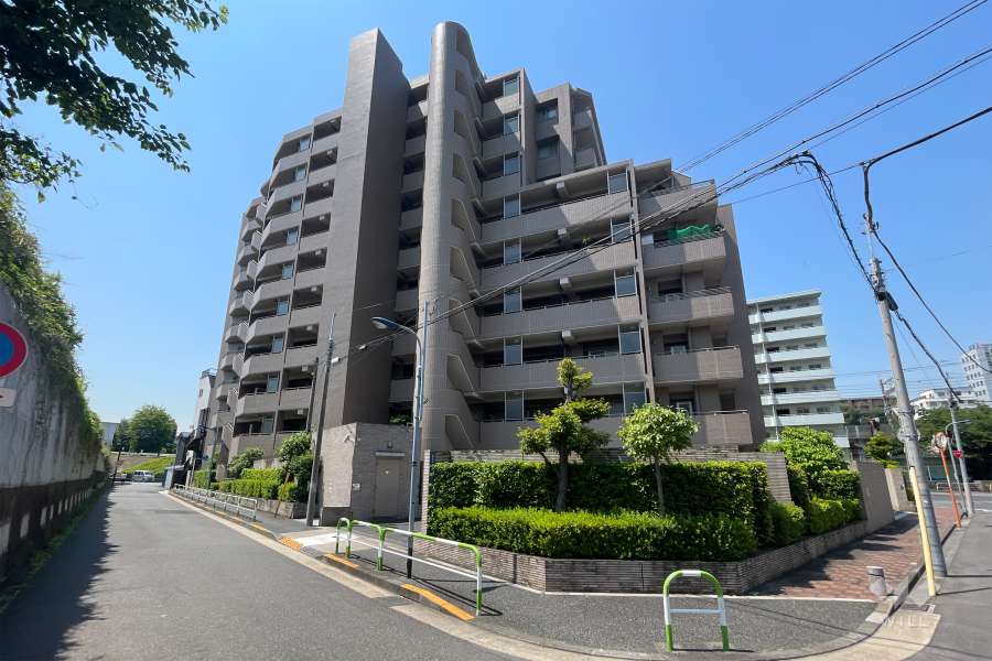 コスモ田端シティフォルムの外観（北東側から）