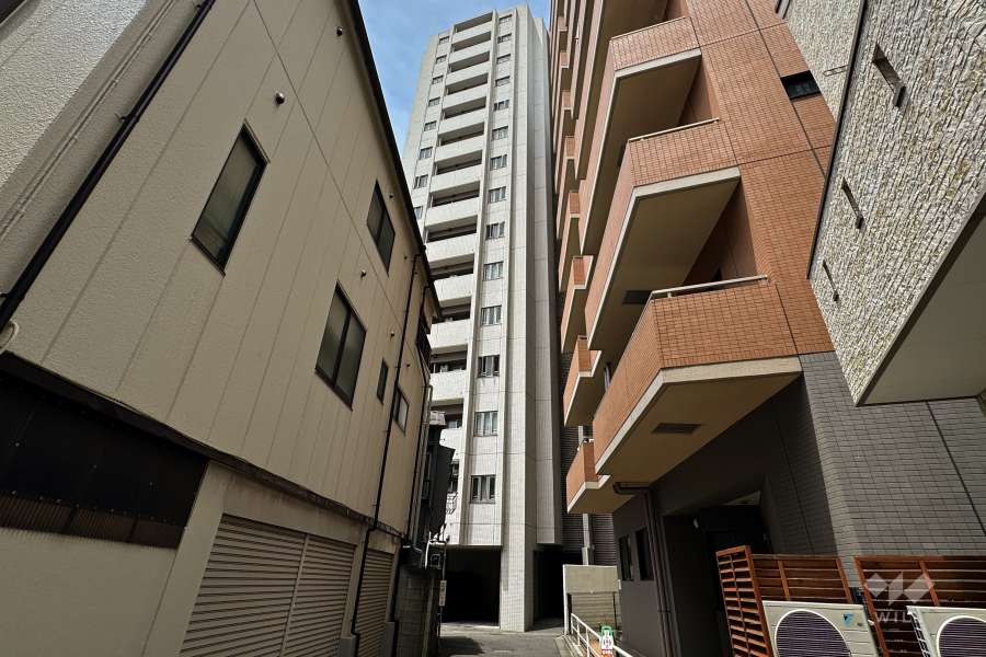 コスモ田端ビューフォルムの外観（東側から）