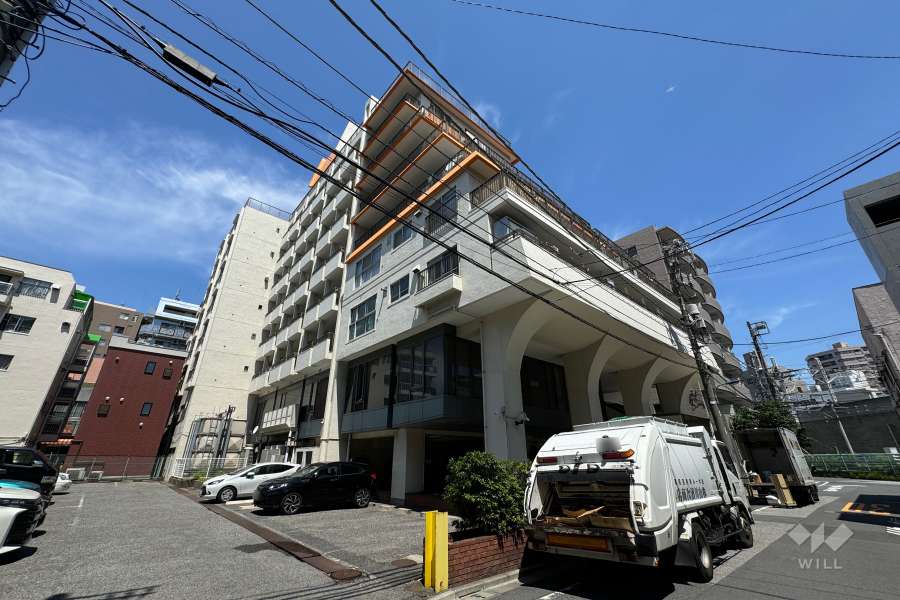 マンションニュー田端の外観（南東側から）