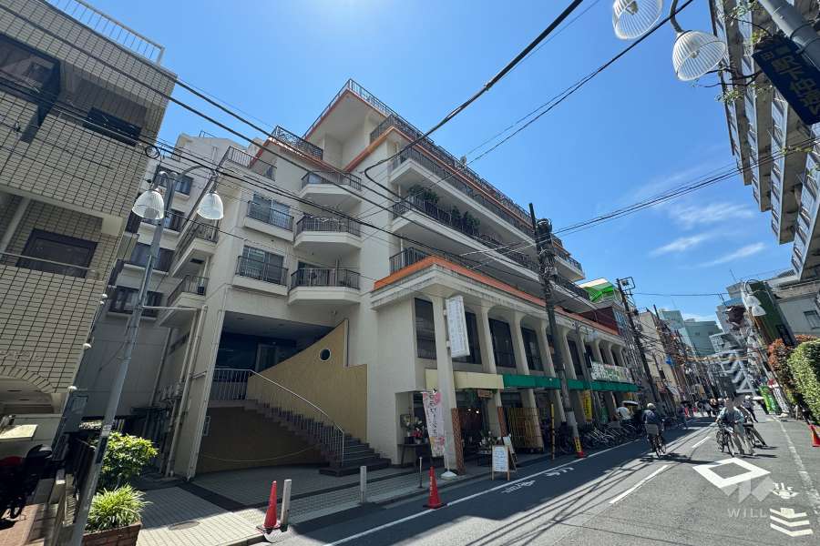 マンションニュー田端の外観（北西側から）.