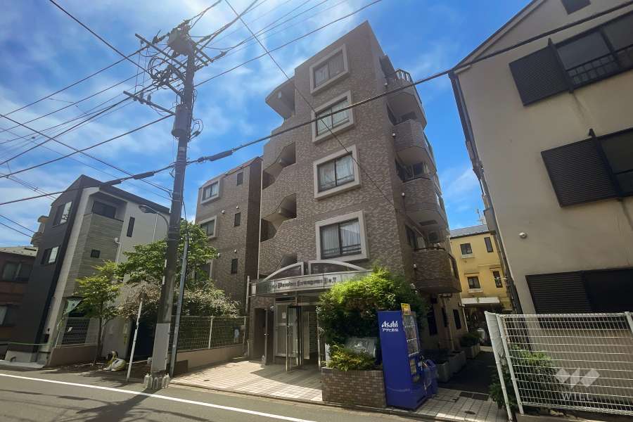 ライオンズマンション駒込第7の外観（北西側から）