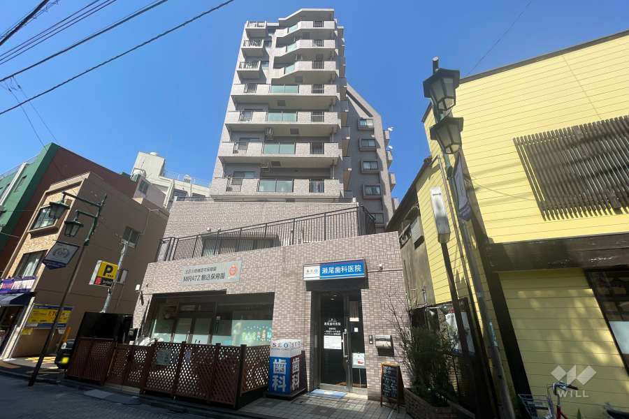 藤和シティホームズ駒込駅前の外観（南西側から）)