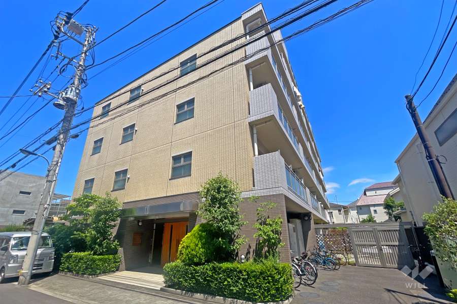 藤和シティホームズ駒込古河庭園の外観（南西側から）