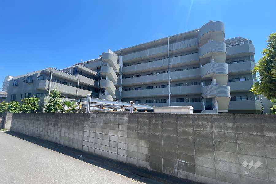 ウインベルコーラス北赤羽の外観（北西側から）