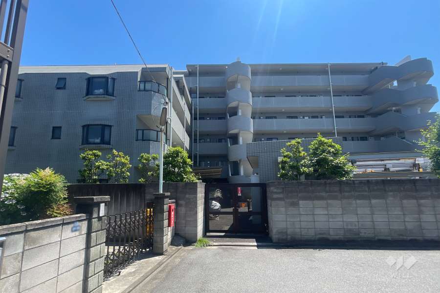 ウインベルコーラス北赤羽の外観（北東側から）