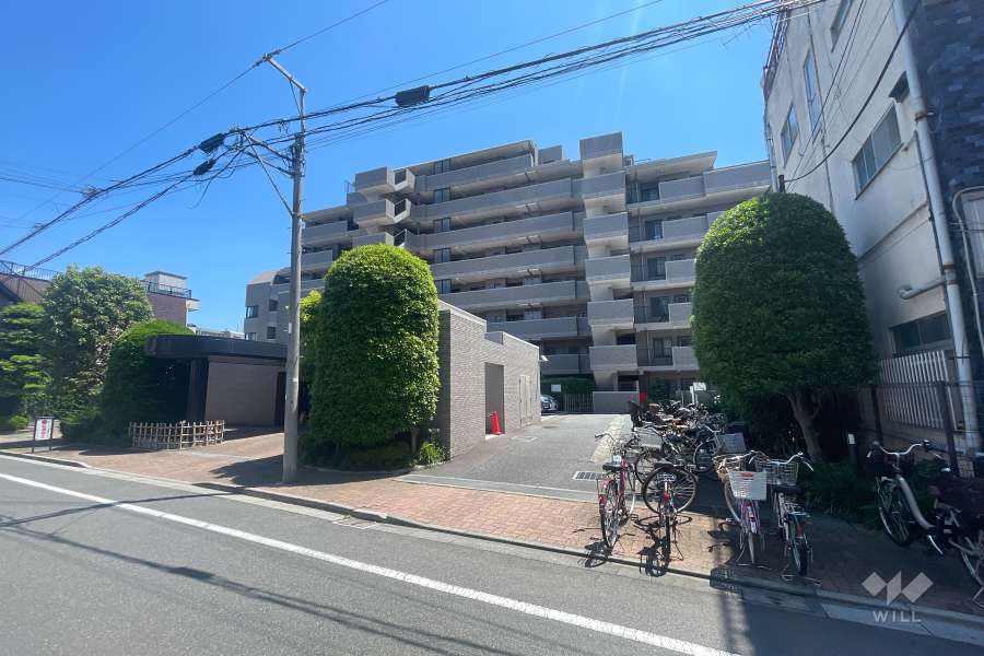 クレアセトル北赤羽の外観（北西側から）