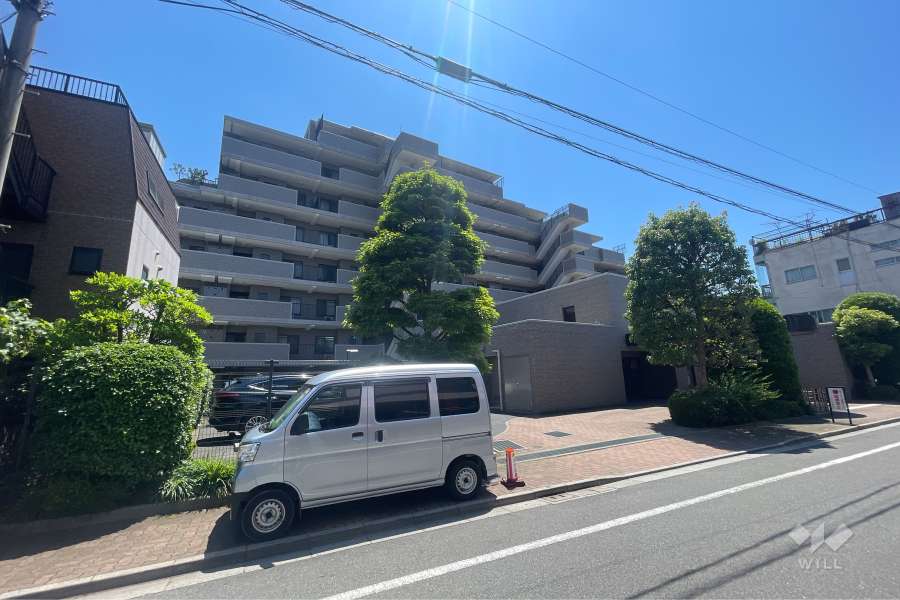 クレアセトル北赤羽の外観（北東側から）