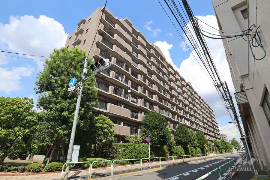 ソルフェスタ赤羽の外観（南西側から）