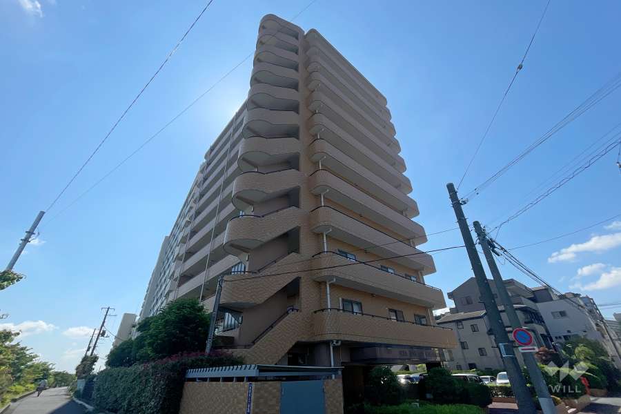 ダイアパレス北赤羽の外観（北西側から）