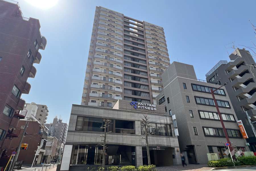 ライオンズタワー赤羽の外観（北東側から）