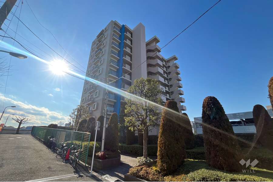 ライオンズマンション浮間公園アクアウインド　外観（南東側から）