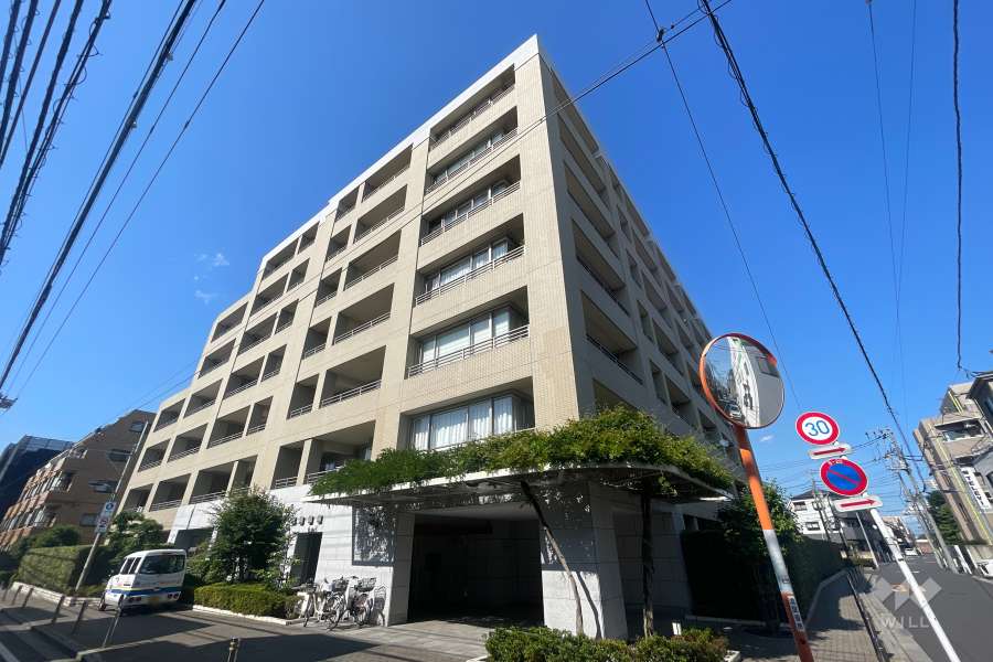西が丘パークホームズの外観（西南側から）