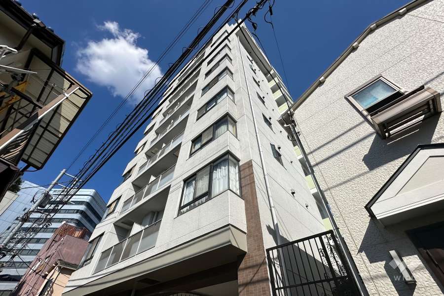 グランドメゾン王子の外観（南西側から）
