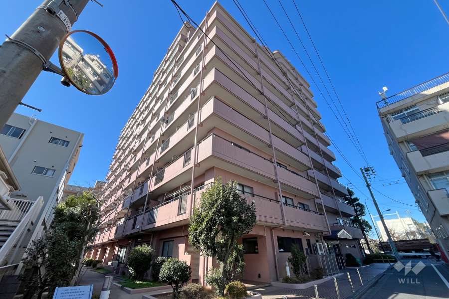 ハイホーム十条ヴェルデ館の外観（南東側から）２