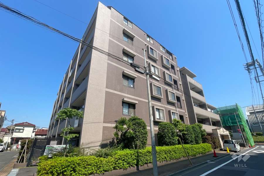 クレストフォルム王子サウスステージの外観（南東側から）