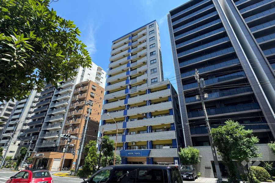 アルシオン田端の外観（南側から）