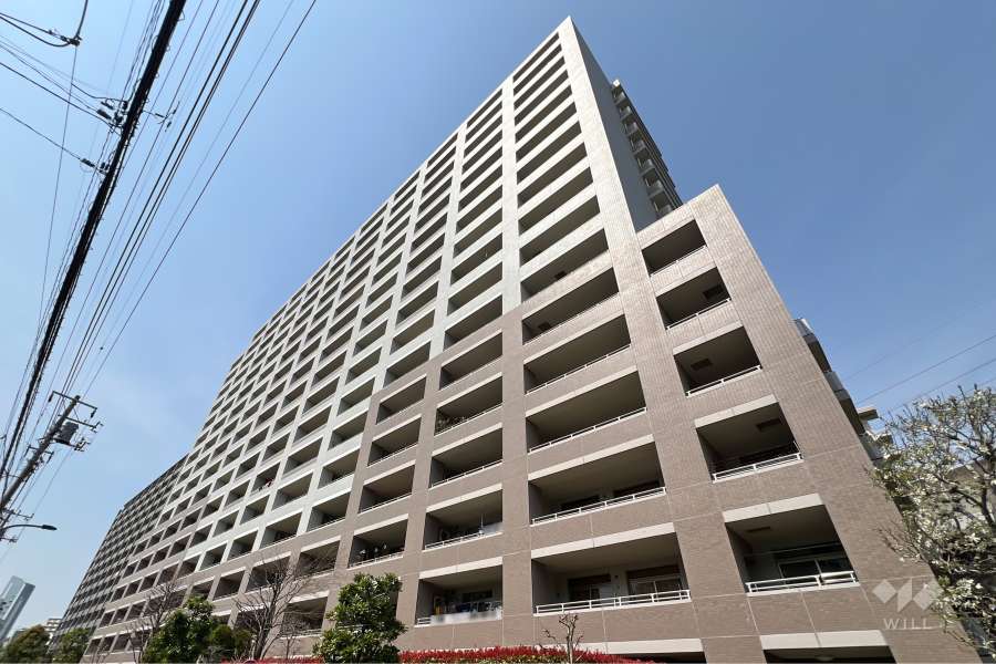 アクトピア北赤羽四番館の外観（南東側から）