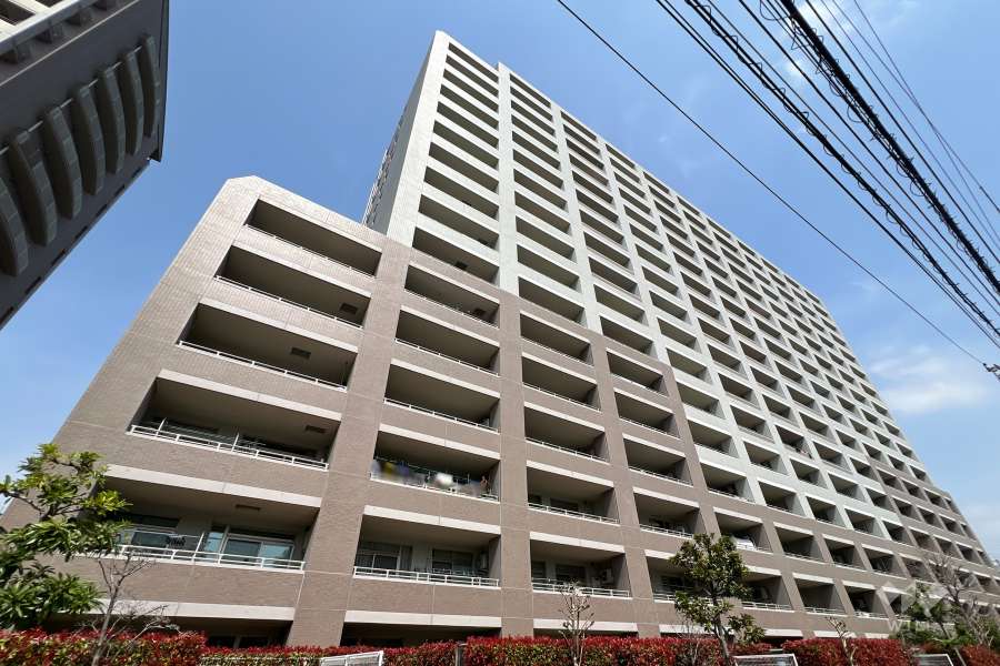 アクトピア北赤羽四番館の外観（南西側から）