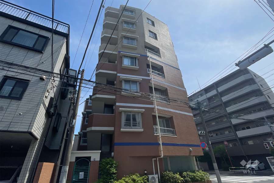 東十条ダイヤモンドマンションの外観（北東側から）