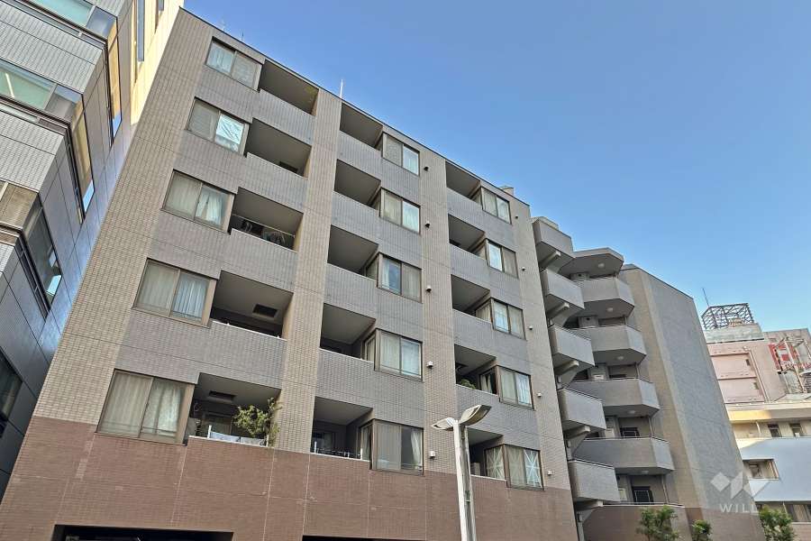 ルピナス王子駅前の外観（西側から）