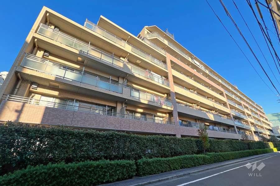 リーデンススクエア滝野川の外観（南西側から）