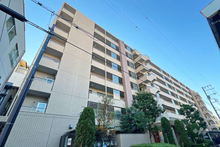 リーデンススクエア滝野川の外観（北東側から）