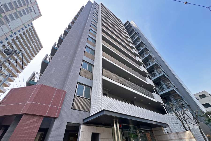 アドレシアの外観（北東側から）