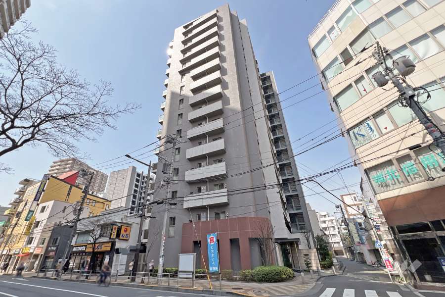 アドレシアの外観（北東側から）