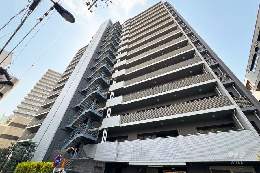 アドレシアの外観（北側から）