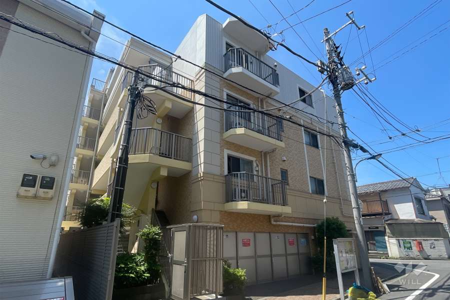 グランシティユーロパレス王子の外観（北東側から）