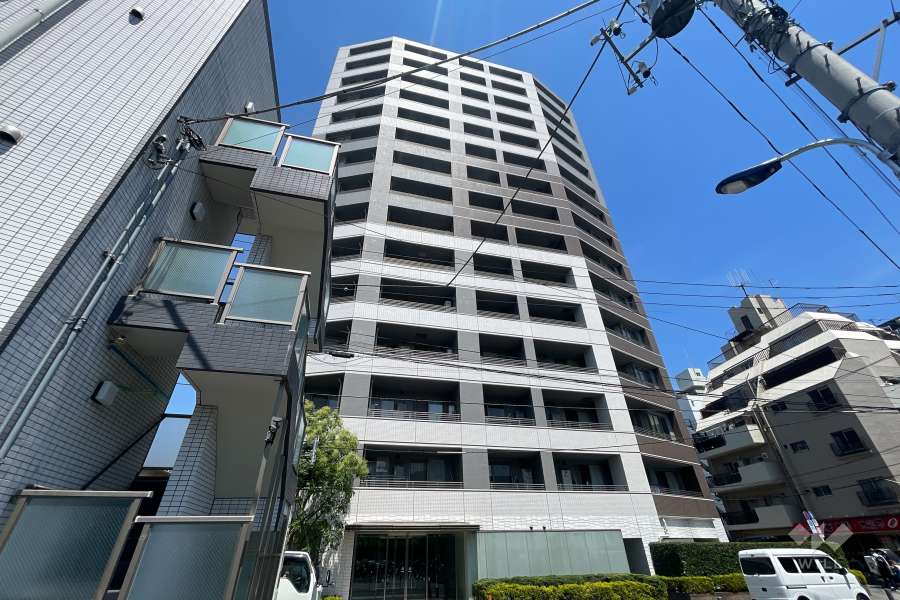 ライオンズ東十条ステーションプラザの外観（西側から）