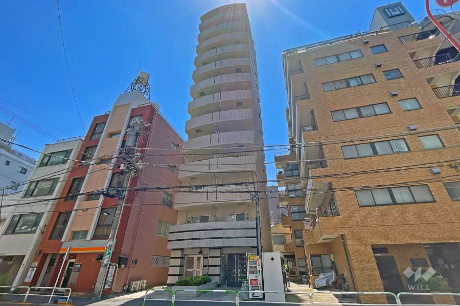 コンシェリア駒込の外観（北側から）