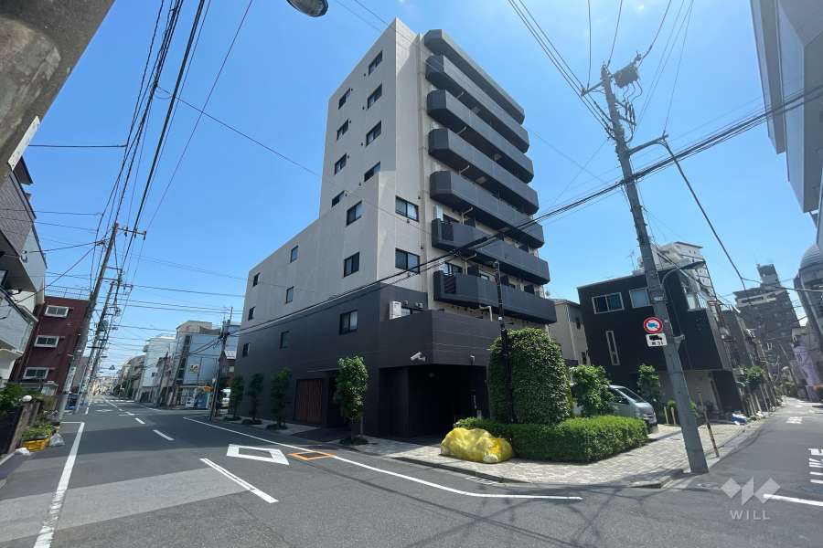 コンシェリア駒込イーストの外観（北側から）