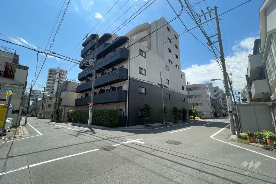 コンシェリア駒込イーストの外観（東側から）